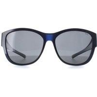 INVU Sunglasses E2102 F Transparent Blue Blue Polarized