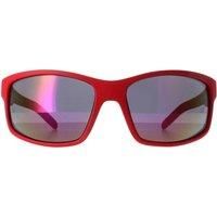 Smarty Sunglasses X2125 B Matte Red  Coloured Design Green