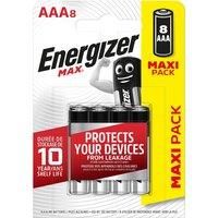 Energizer Max AAA Batteries  Pack of 8