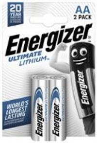 Energizer Battery lithium mignon AA Batteries L91 – Pack of 2)