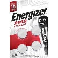 4 x Energizer CR2032 3V Lithium Coin Cell Battery 2032, DL2032, BR2032, SB-T15