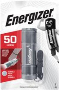 ENERGIZER FLASHLIGHT LP1081 DURABLE METAL 50 LUMENS 3 AAA BATTERIES EXCLUDED NEW