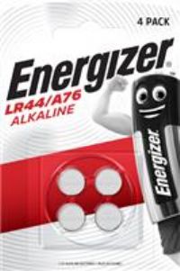 Energizer LR44/A76 Alkaline Batteries, 1.5V, Pack of 4