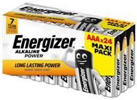 Energizer AAA Batteries, Alkaline Power, 24 Family Pack