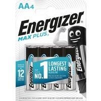 Energizer AA x 4 alkaline batteries 1.5v Max Plus LR6 expiry 2030 *UK seller*