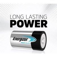 Energizer D Size Max Plus Alkaline Battery - Pack of 2