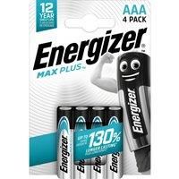 Energizer Batterie Max Plus Micro, 4 Pezzi