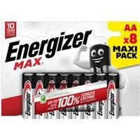 Energizer MAX Alkaline AA Batteries - 8 Pack