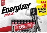 Energizer MAX Alkaline AAA Batteries - 8 Pack