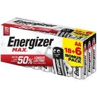Energizer Max AA Batteries 18+6 Pack