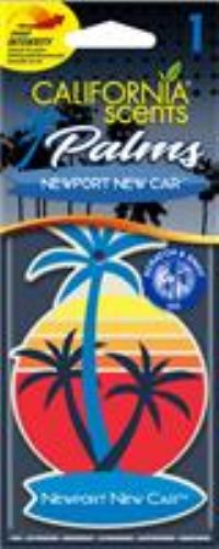 California Scents Palm Tree Air freshener - Newport New Car - 1 piece