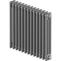 Acova Silver 3 Column Radiator, (W)628mm X (H)600mm