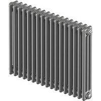 Acova Silver 3 Column Radiator, (W)812mm X (H)600mm