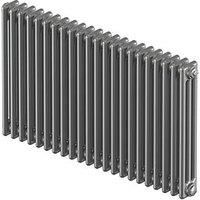 Acova Silver 3 Column Radiator, (W)1042mm X (H)600mm