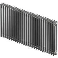 Acova Silver 3 Column Radiator, (W)1226mm X (H)600mm