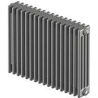Acova Silver 4 Column Radiator, (W)812mm X (H)600mm