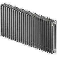 Acova Silver 4 Column Radiator, (W)1226mm X (H)600mm