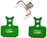 SwissStop Unisex/'s Organic Disc Pads, Green, One Size