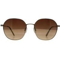 Seksy Sunglasses N1901 A Gold Brown Mirror