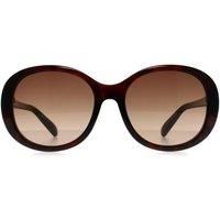 Seksy Sunglasses N2800 B Transparent Red Havana Brown Gradient