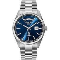 Roamer 981662 41 45 90 Primeline Automatic Blue Dial Wristwatch