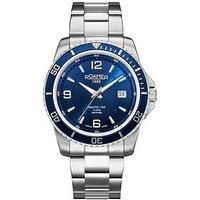 Roamer Men Watch Analog Quartz 862844 41 45 20 Nautic 100 Stainless Steel