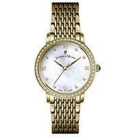 Jacques Du Manoir Swiss-Made Temps De Femme Ip Gold Stainless Steel Watch