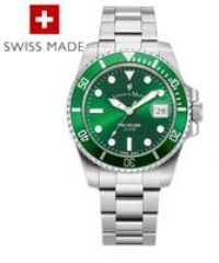 Jacques du Manoir Pro Scuba Watch Silver