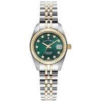 Jacques Du Manoir Jacques Du Manoir Swiss-Made Ladies Inspiration Classic Silver Plated Watch