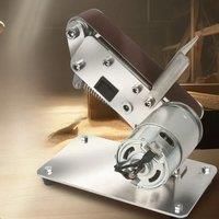 Belt Sander Machine 220V Mini Electric Belt Sander for Woodworking Electric Belt Sander DIY Belt