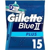 Gillette BlueII Plus Men's Disposable Razors x15