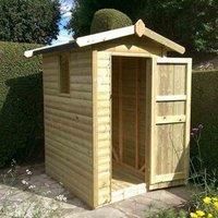 Churnet Valley Garden Furniture Churnet Valley 6 X 4 Apex Shed