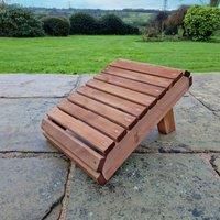 Churnet Valley Garden Furniture HANDY FOOTSTOOL, OUTDOOR FOOTSTOOL, WOODEN FOOTSTOOL.