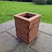 Churnet Valley Garden Furniture Churnet Valley Tall Square Planter (H52 X W39 X D39cm)