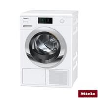 Miele TCR780WP 9kg Heat Pump Dryer, A+++ Rated in White TieDex