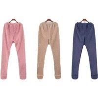 Warm Fleece Lined Plush Footed Pyjama For Adults - 5 Sizes & 3 Colours