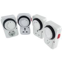 24 Hour Cyclic Timer Switch Kitchen Timer Outlet Loop Universal Timing Socket Mechanical Timer