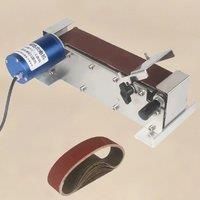 Mini Belt Sander 50*533mm Electric Polishing Machine Waterproof Benchtop Sander Sharpener for Knives