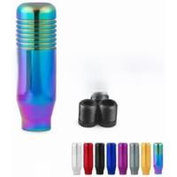 8.5cm Shift Knob Rod Manual Transmission Car niversal Aluminum Alloy Shift Gear Head KnobCar