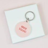 Bride Squad Keytag