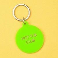 Hot Tub Club Keytag