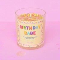 Passionfruit Martini Birthday Babe Sprinkle Candle