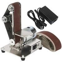 110/240V Electric Belt Sander Machine for Grinding Polishing Edge Sharpening Abrasive Belt Grinder
