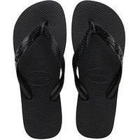 Havaianas Men's Top Flip Flops, BLACK, 9/10 UK (45/46 EU) (43/44 BR)