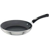 Professional Frying Pan 28cm Flat Induction Bottom 2.4 Ltr Cooking Hang 2000/028