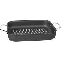 Tramontina Anodised Aluminium Rectangular Grill Pan 37 2 X 23 6 Cm