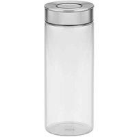 Tramontina Storage jar, diameter 10 cm, 1.8 l, stainless steel lid, glass, transparent, 61227-050, 1.8 litres
