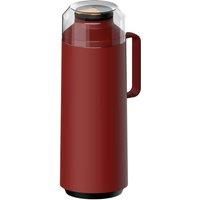 Tramontina Thermal Flask with Cup Lid and Interior Glass Container (Red, 1.0l)