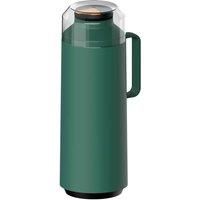 Tramontina Thermal Flask with Cup Lid and Interior Glass Container (Olive Green, 1.0l)