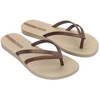 Ipanema  IPANEMA BOSSA FEM  women's Flip flops / Sandals (Shoes) in Beige